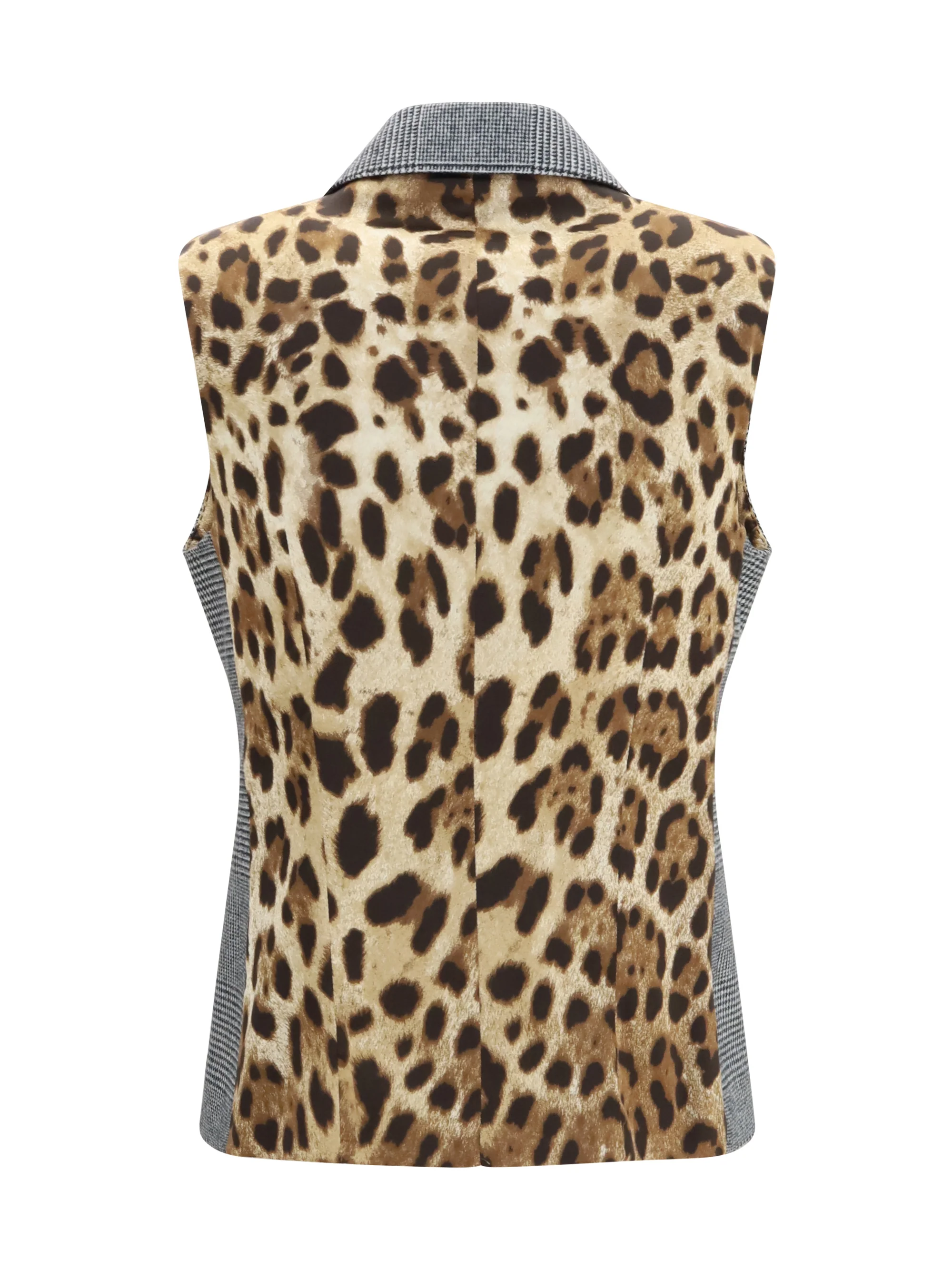 DOLCE amp; GABBANA 40 prince of wales double breasted vest