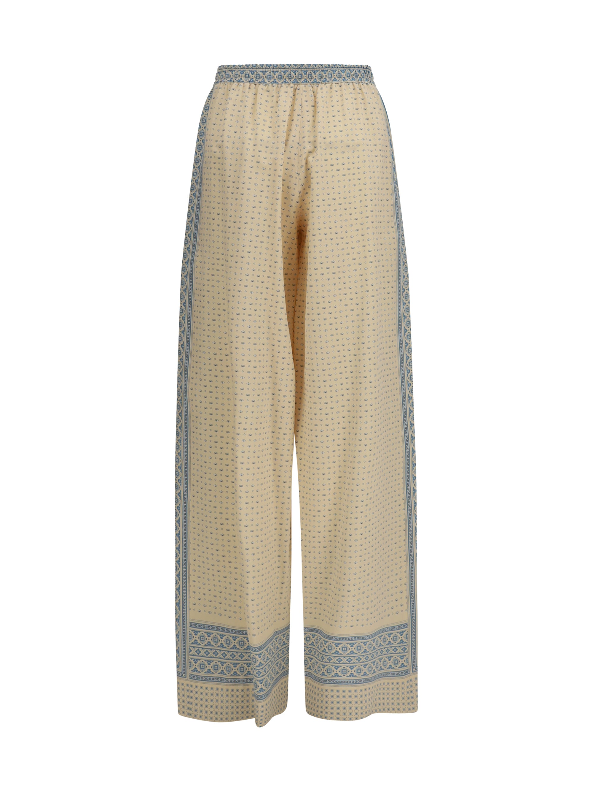 ERMANNO SCERVINO 40 printed silk pants