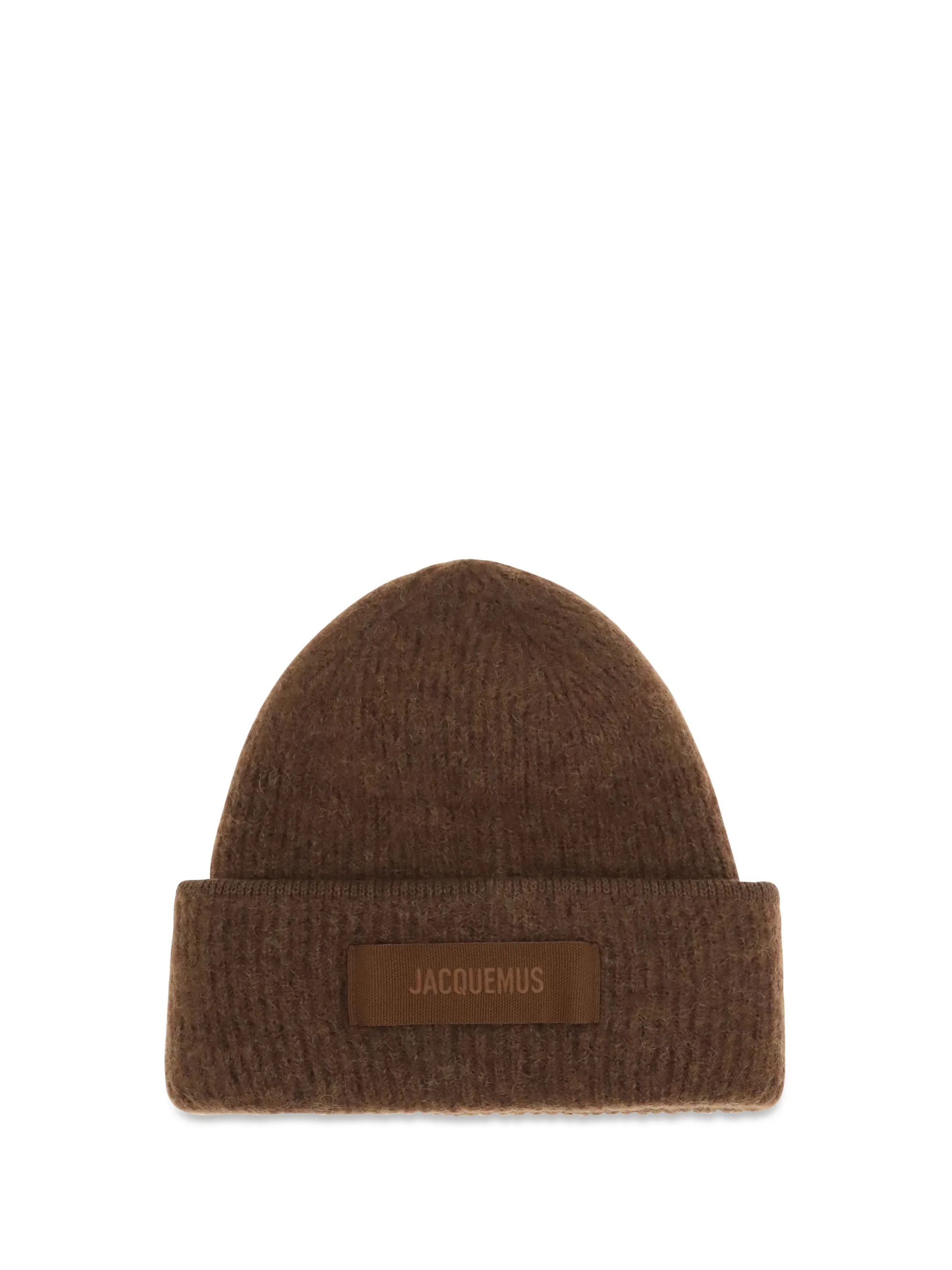 JACQUEMUS OS gros grain ribbed beanie 