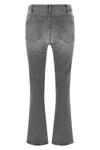 the hustler ankle fray stretch cotton denim jeans