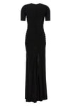 long dress in stretch viscose