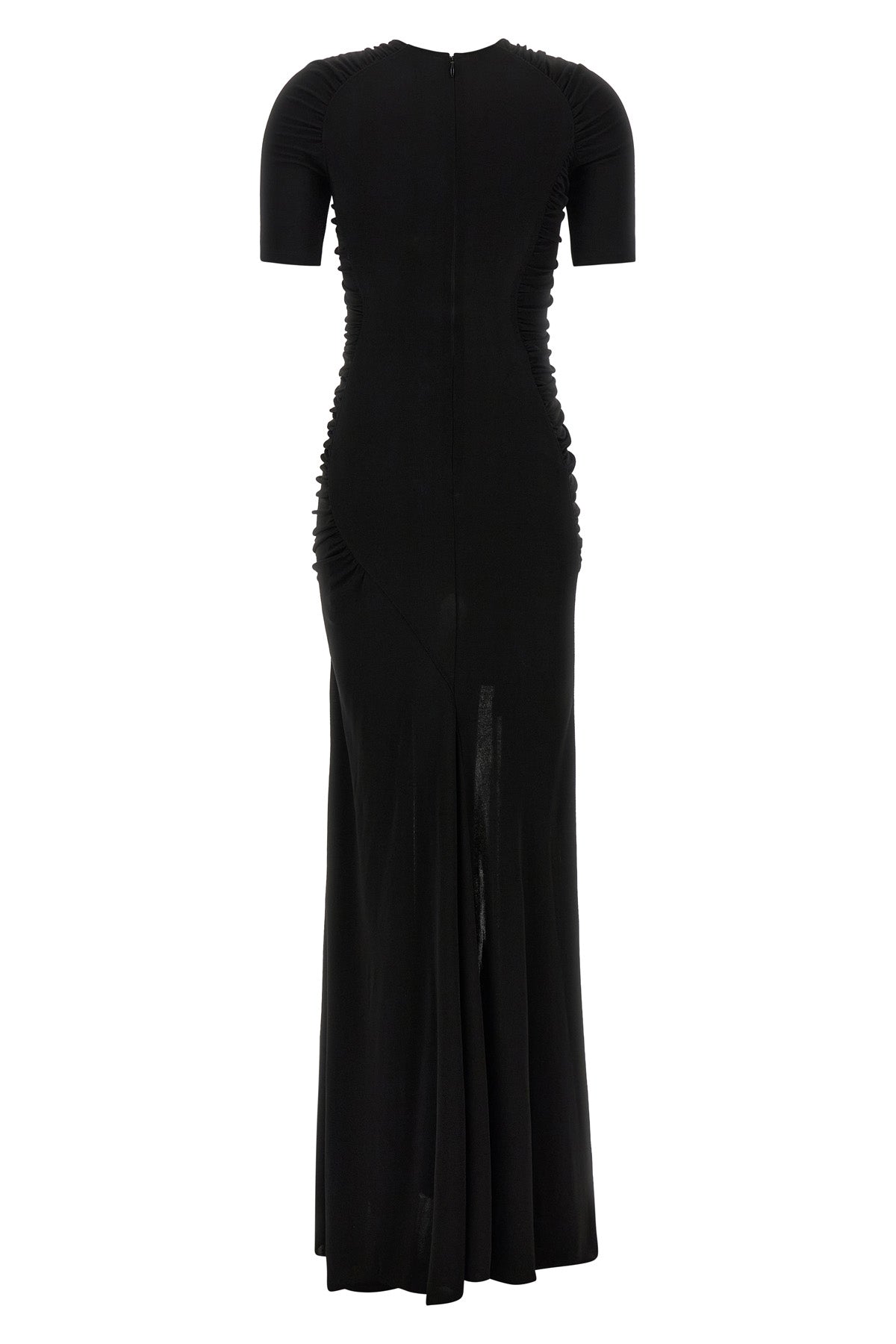 long dress in stretch viscose