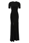 long dress in stretch viscose
