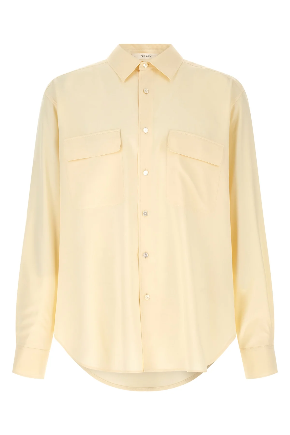 piou fluid silk shirt