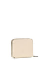 leather zip-around wallet