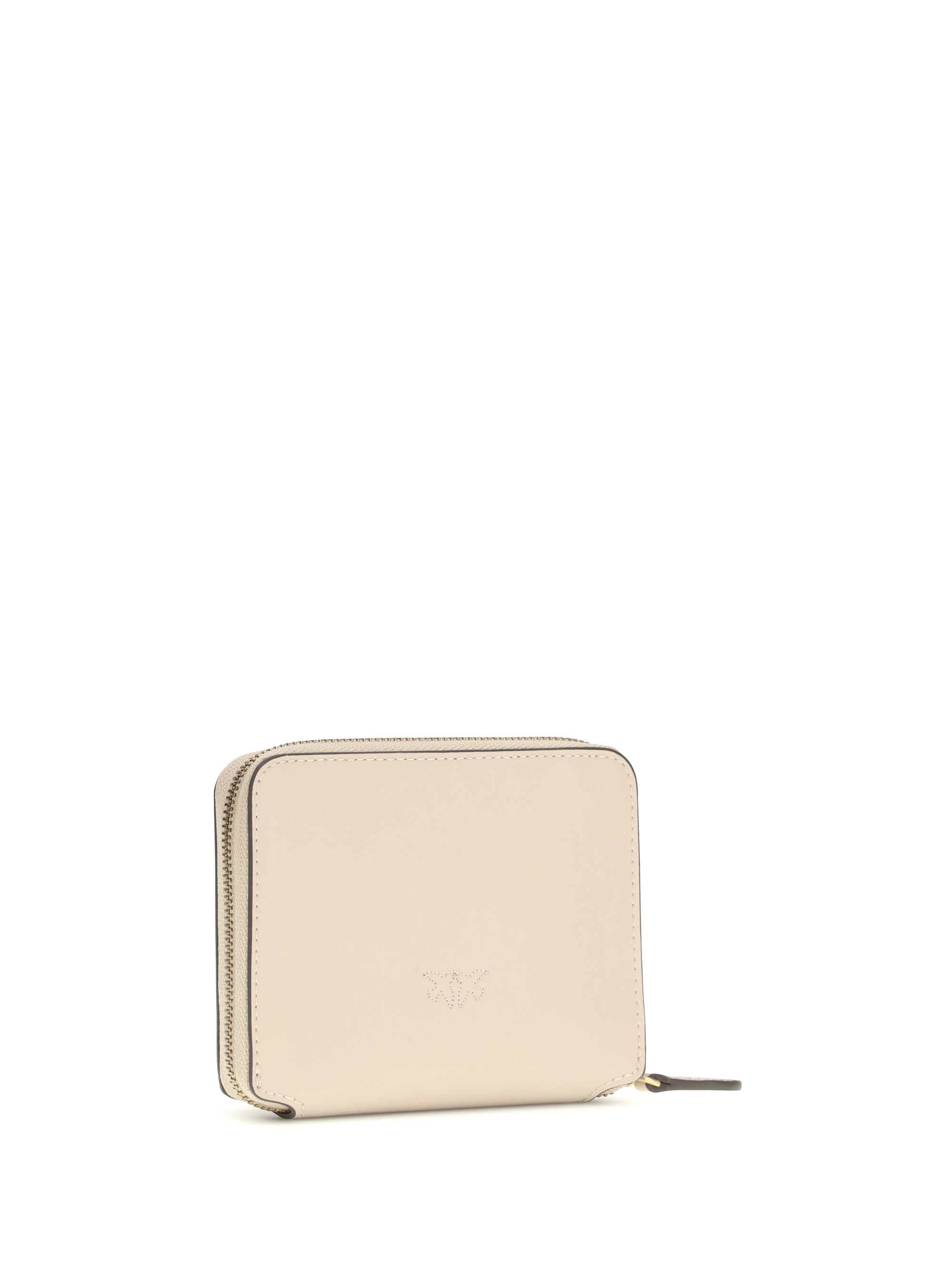 leather zip-around wallet