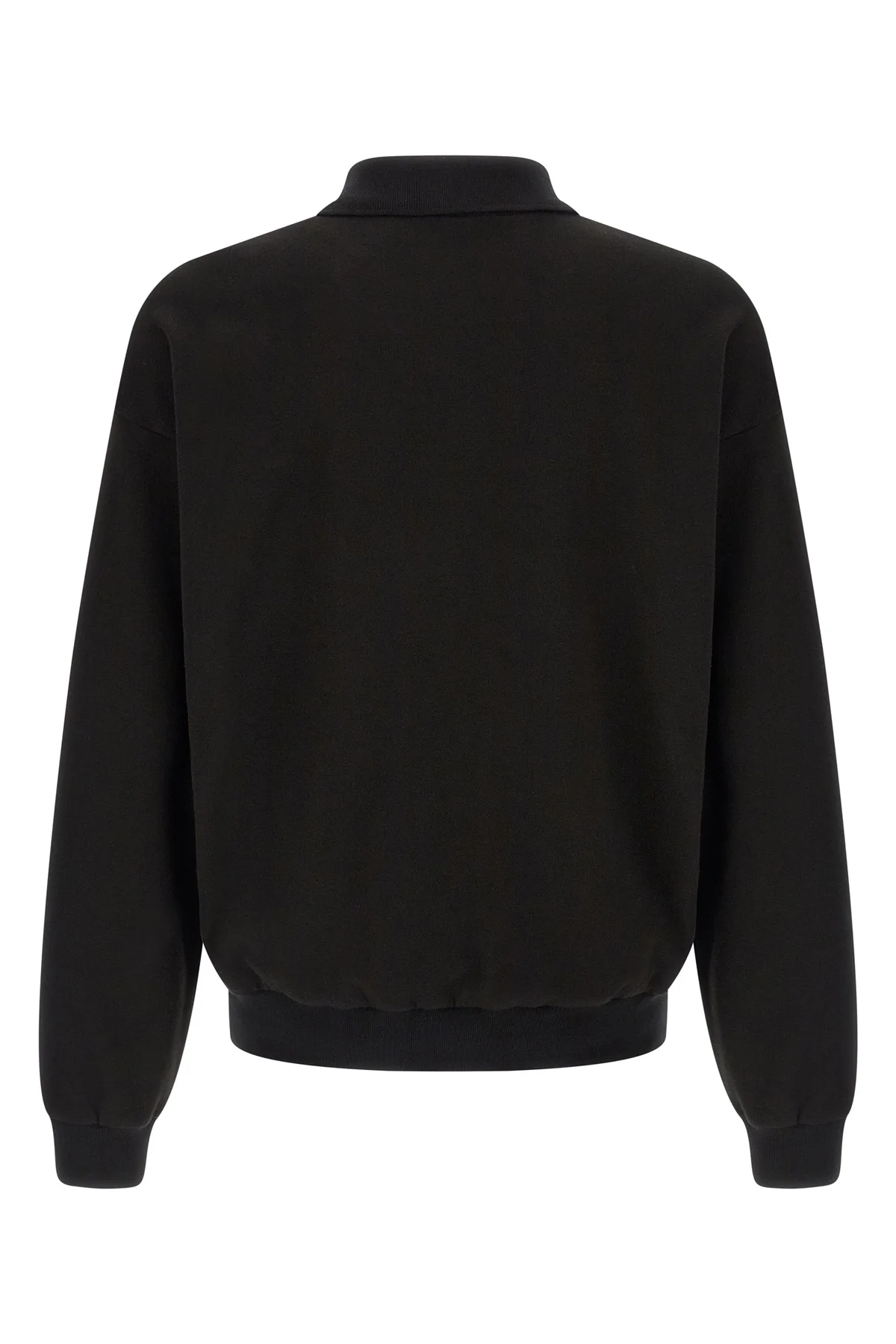 ry top polo shirt in french terry cotton and cashmere
