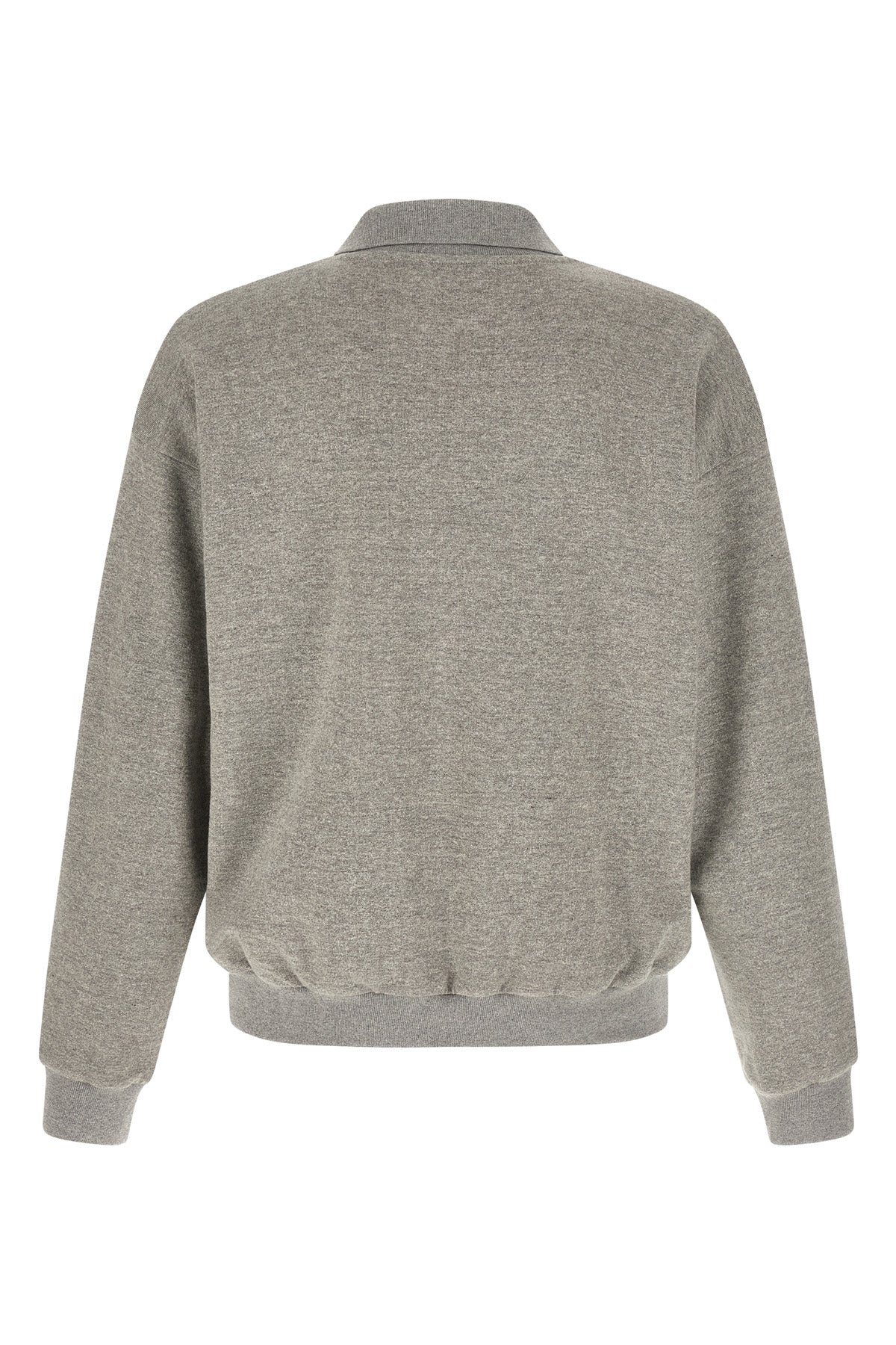 ry top polo shirt in french terry cotton and cashmere