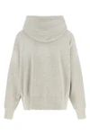the prada pure cotton hoodie redefines the codes of sportswear through sophistic