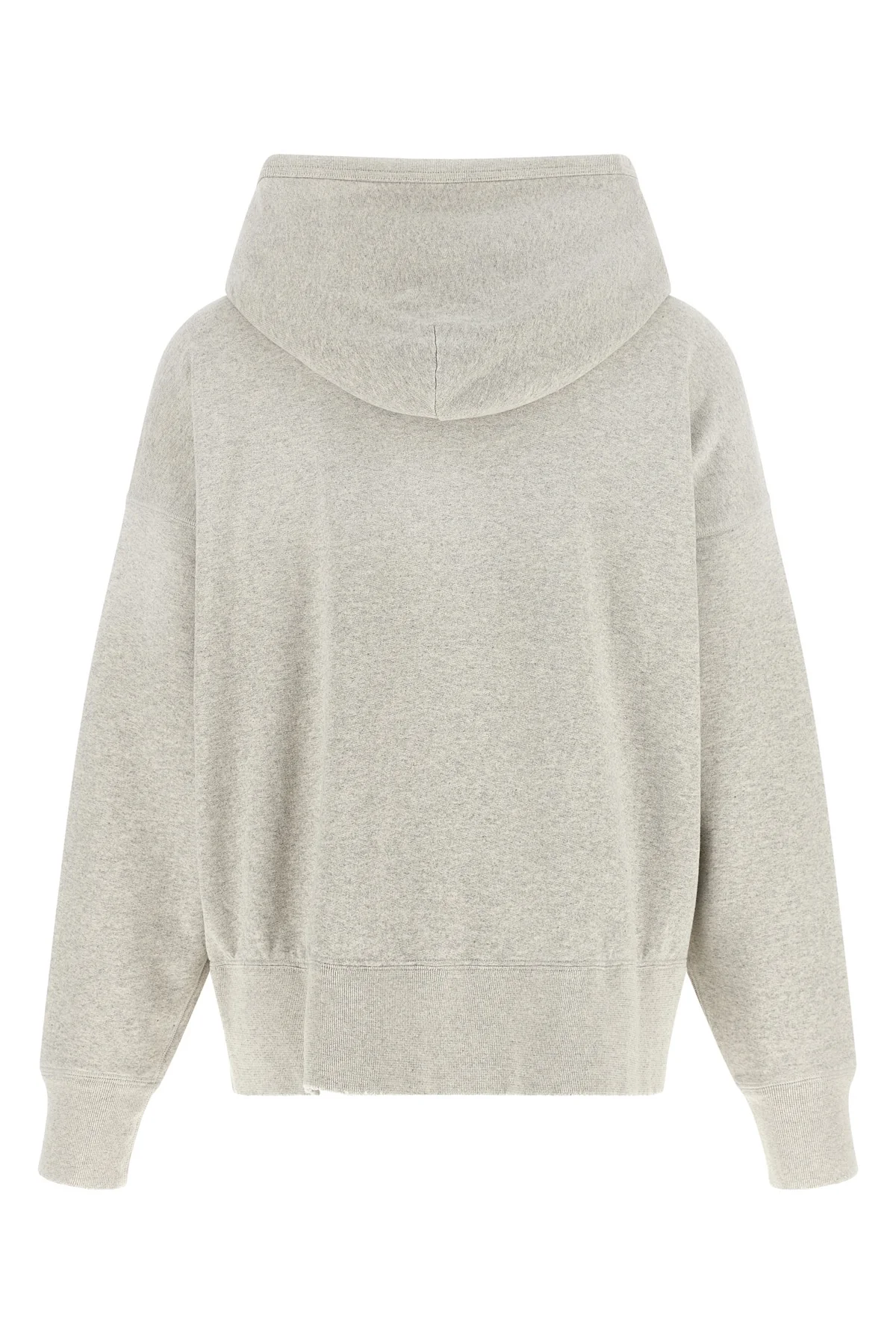 the prada pure cotton hoodie redefines the codes of sportswear through sophistic