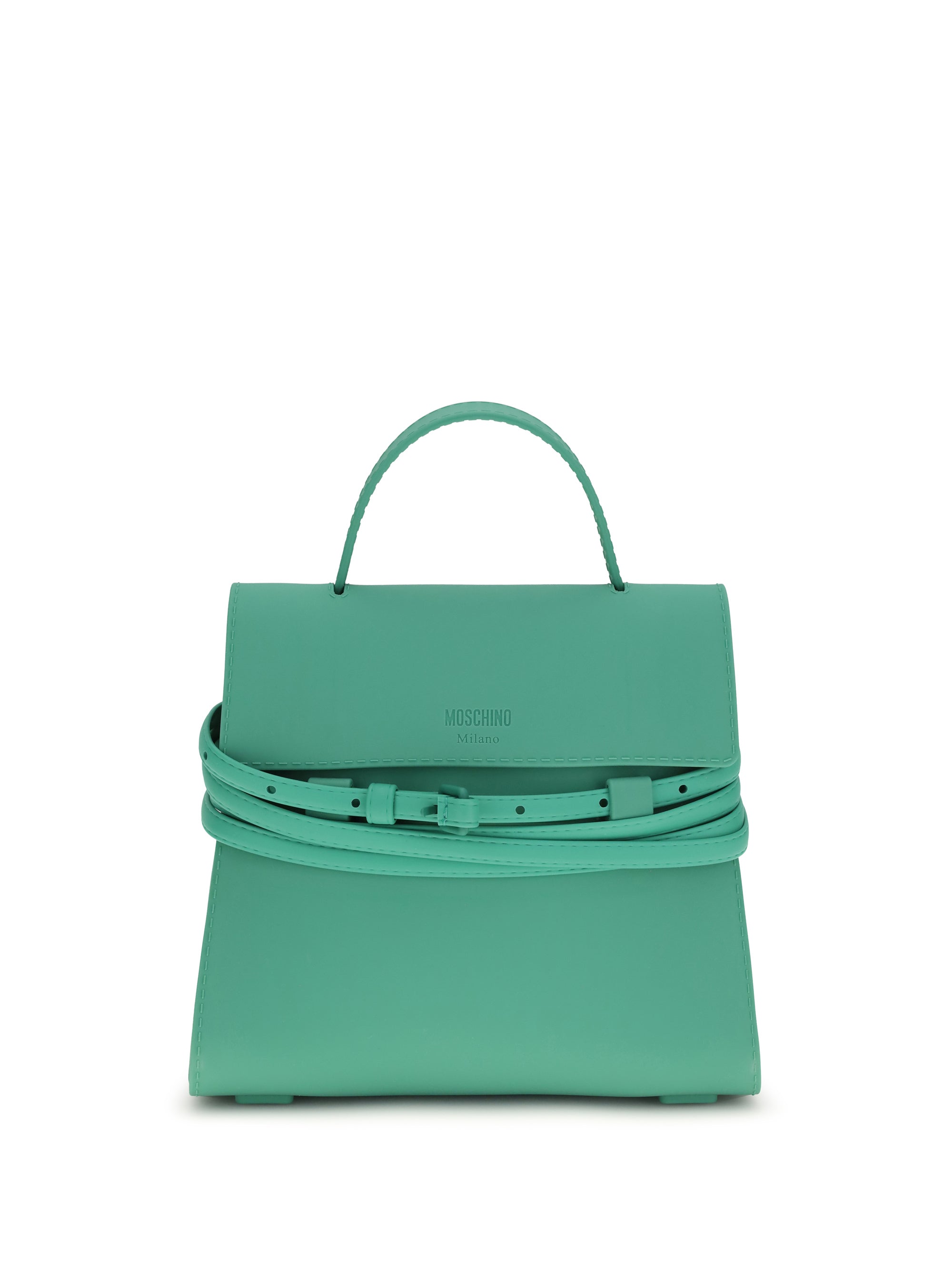 MOSCHINO OS small tie me handbag 