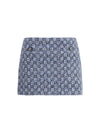 gg tweed skirt