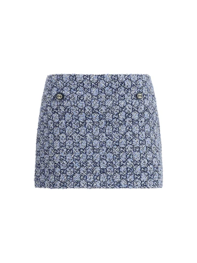 gg tweed skirt