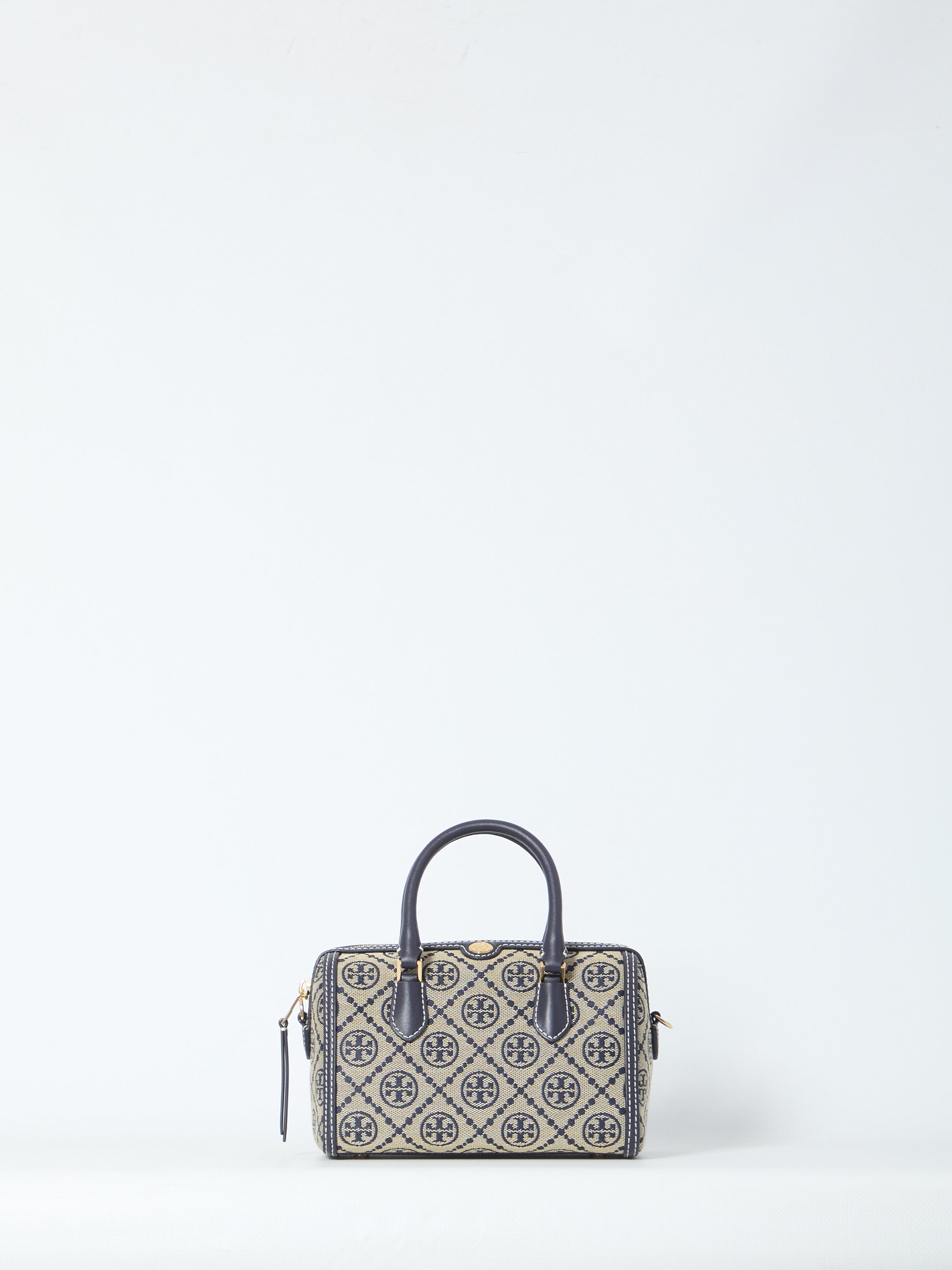 TORY BURCH OS t monogram barrel bag mini