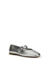 efflorescence leather ballerinas