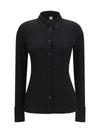 viscose shirt with high cuffs