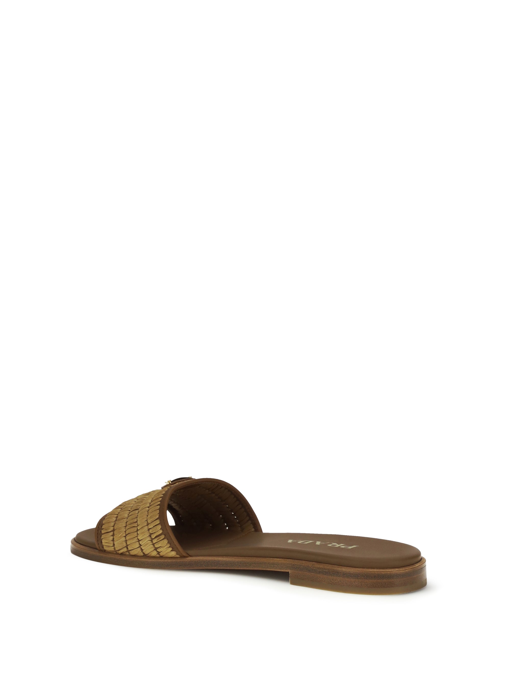 raffia slippers sandals