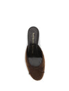 fur sandals