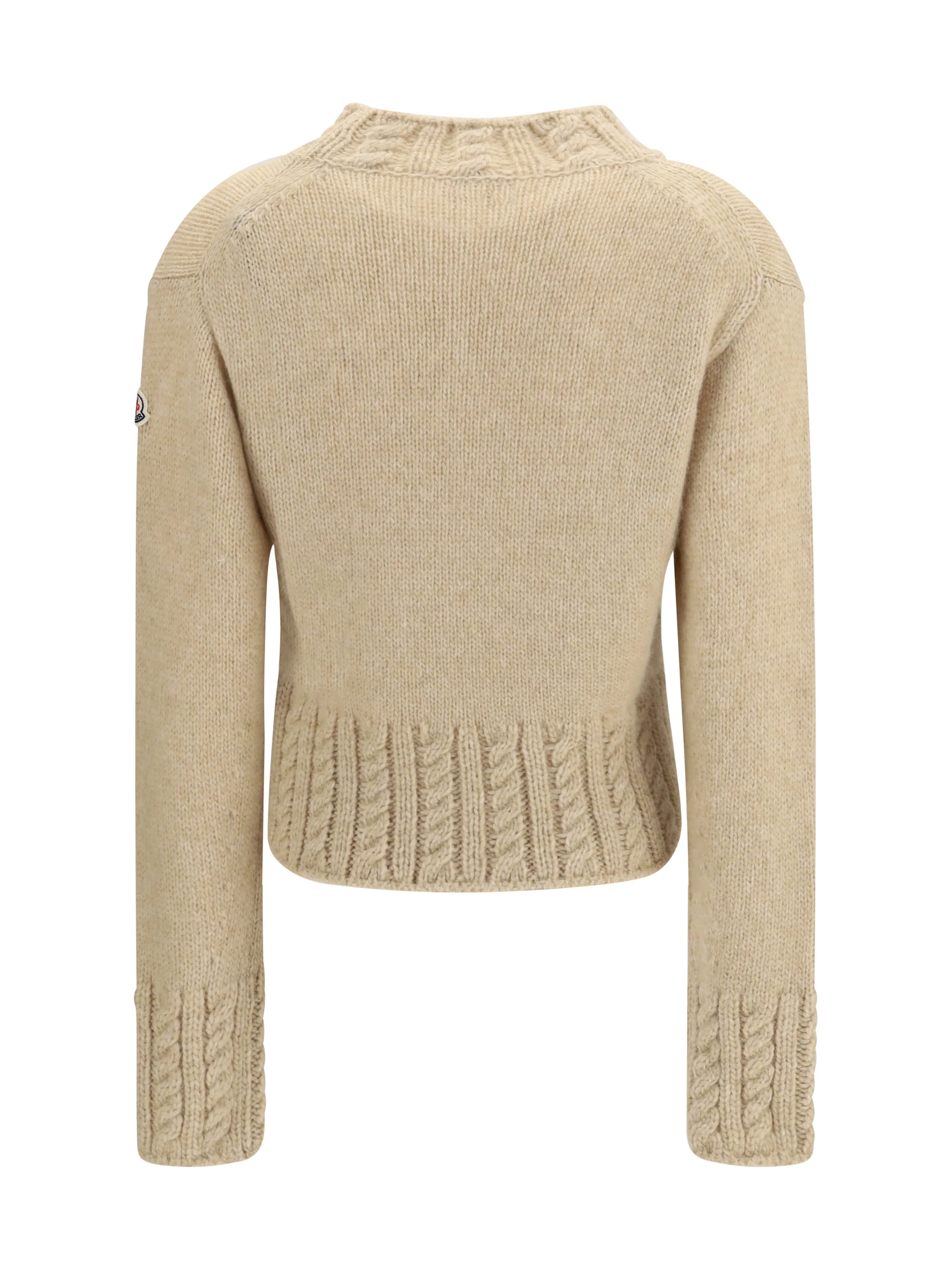 alpaca-blend turtleneck sweater