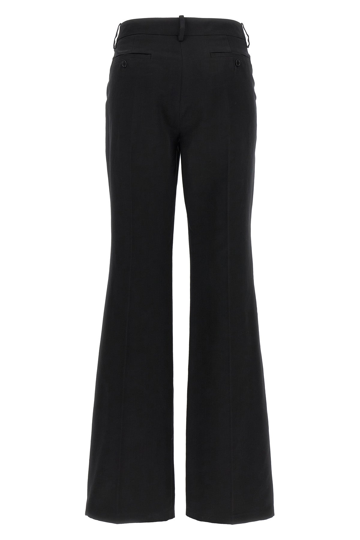 MAGDA BUTRYM 38 pf25 01 slightly shiny pants in cotton and silk blend