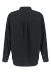 perlo shirt in garment-washed cotton poplin