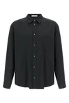 perlo shirt in garment-washed cotton poplin
