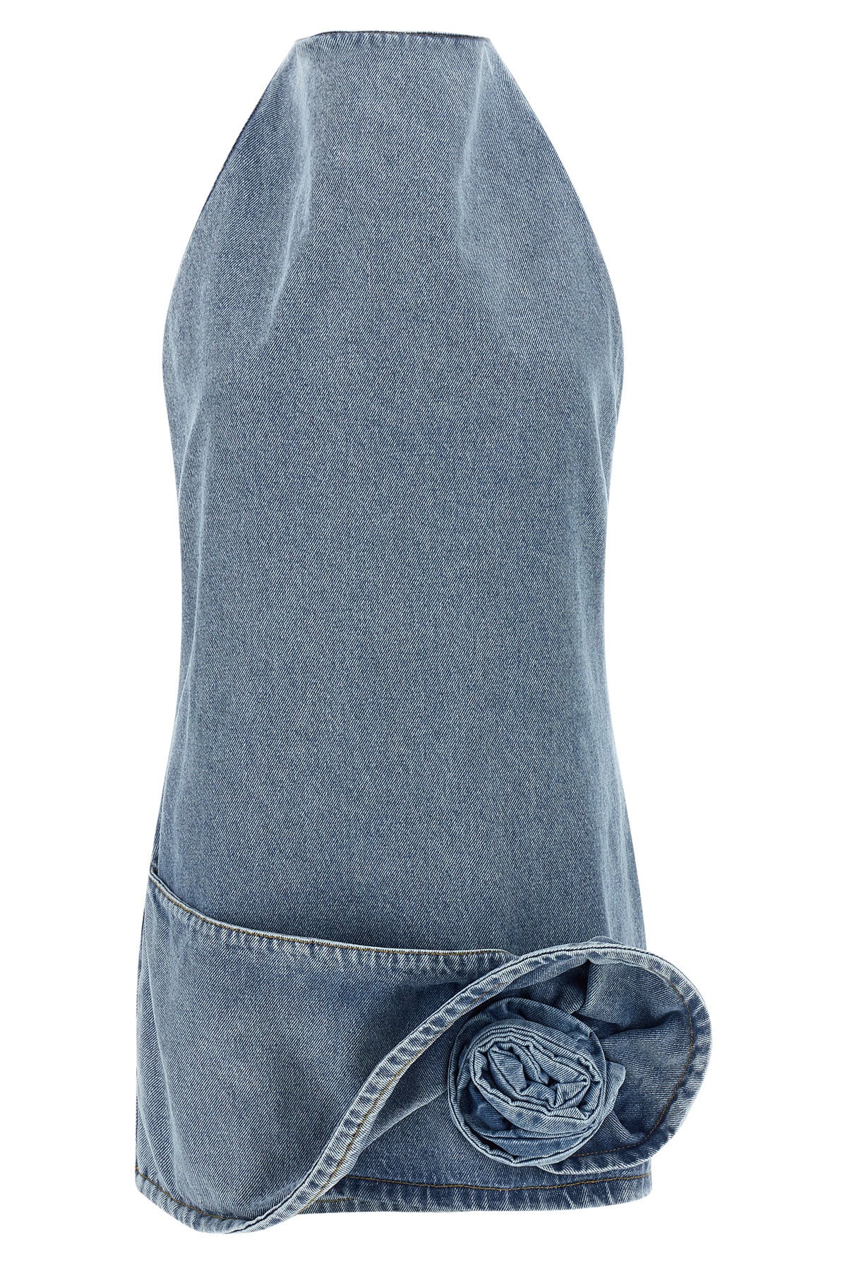MAGDA BUTRYM 34 denim 10 dress cotton mini dress