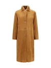 leather shearling coat