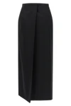 the long magda butrym skirt redefines the codes of tailoring through a column si