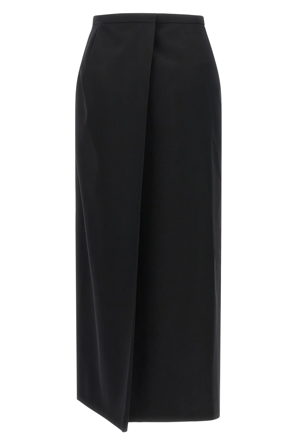 the long magda butrym skirt redefines the codes of tailoring through a column si