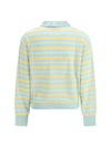 collegiate stripe polo