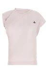 the vivienne westwood hebo top redefines the classic silhouette through an asy