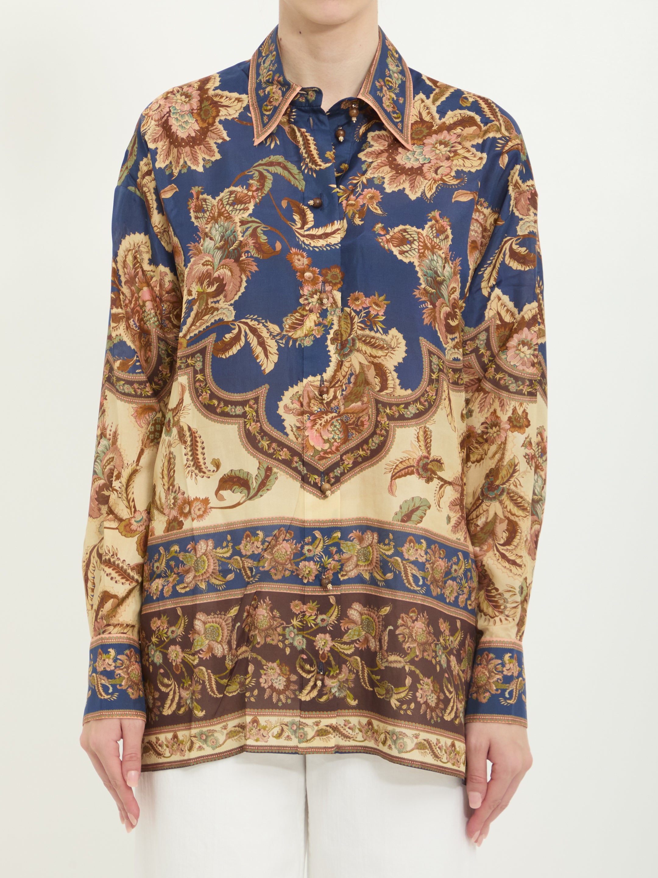 ZIMMERMANN 0 aster relaxed shirt 