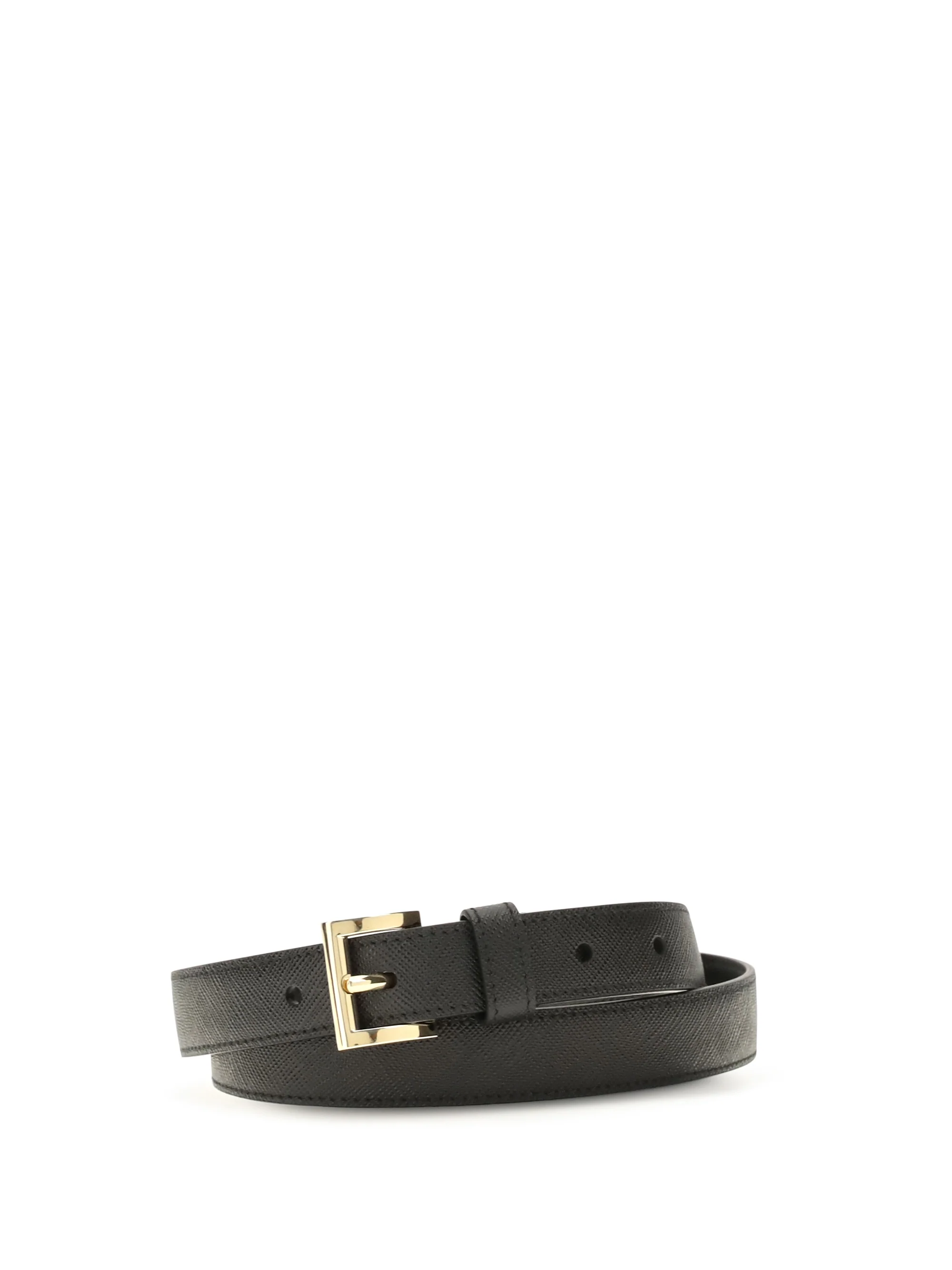 PRADA 75 saffiano leather belt