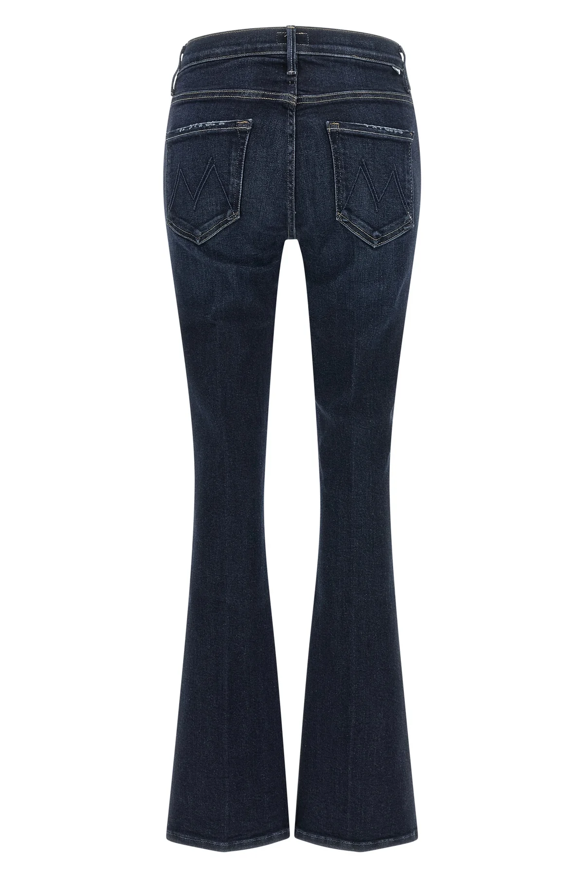mother the weekender jeans redefine the flared silhouette through a sartorial