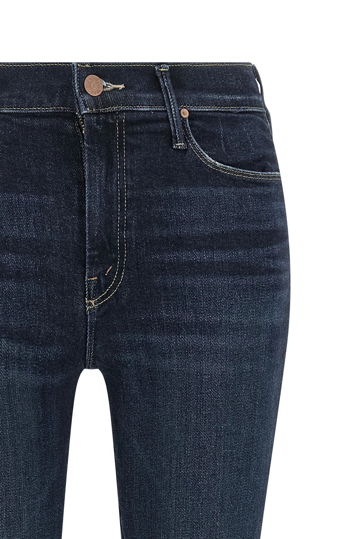 mother the weekender jeans redefine the flared silhouette through a sartorial