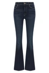 mother the weekender jeans redefine the flared silhouette through a sartorial