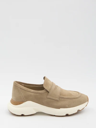 sporty loafers
