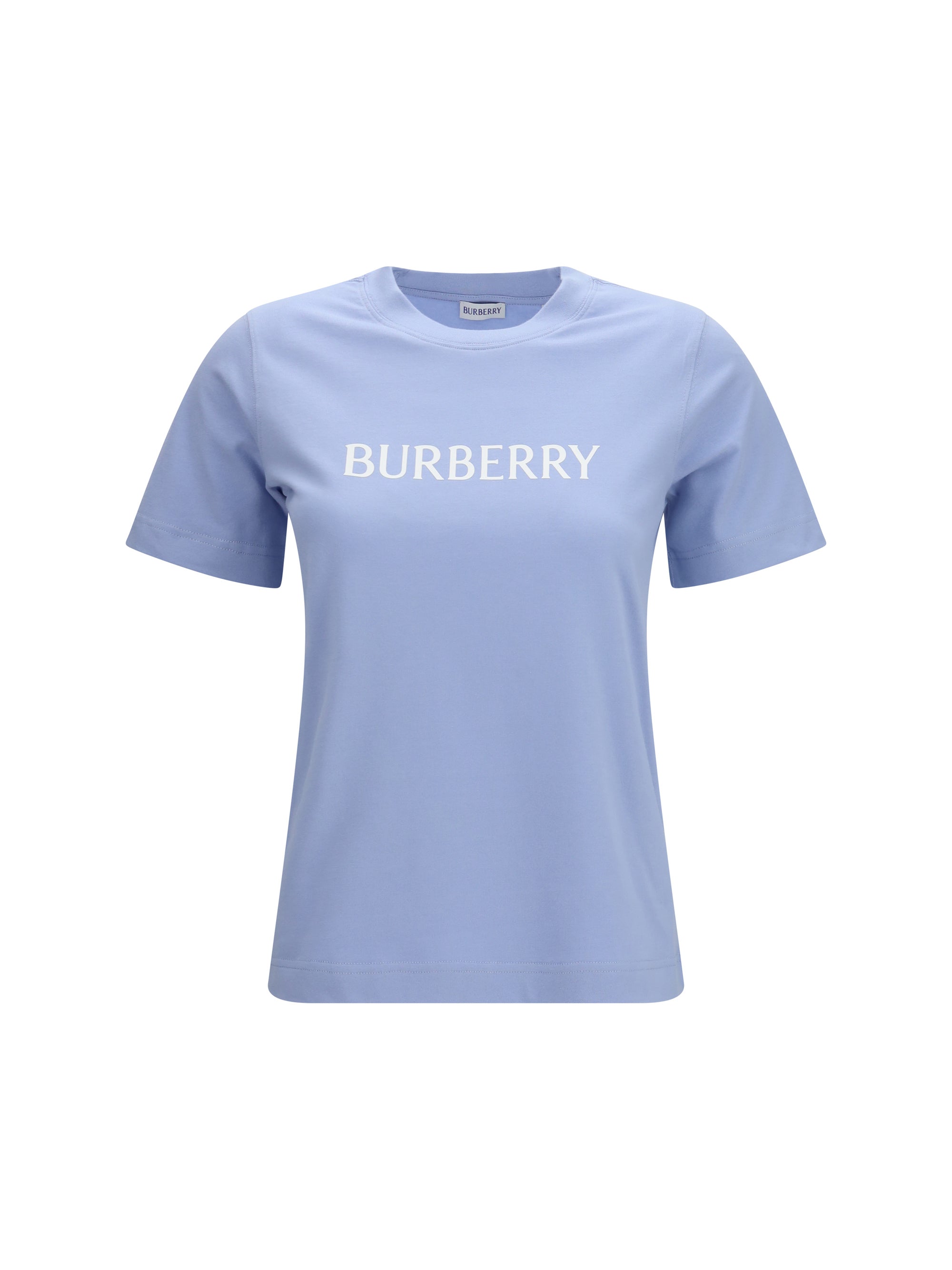 BURBERRY L embroidered logo cotton t-shirt