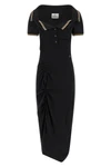 the vivienne westwood long monday pulling midi dress reinterprets the codes of