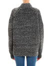 melange gray pullover