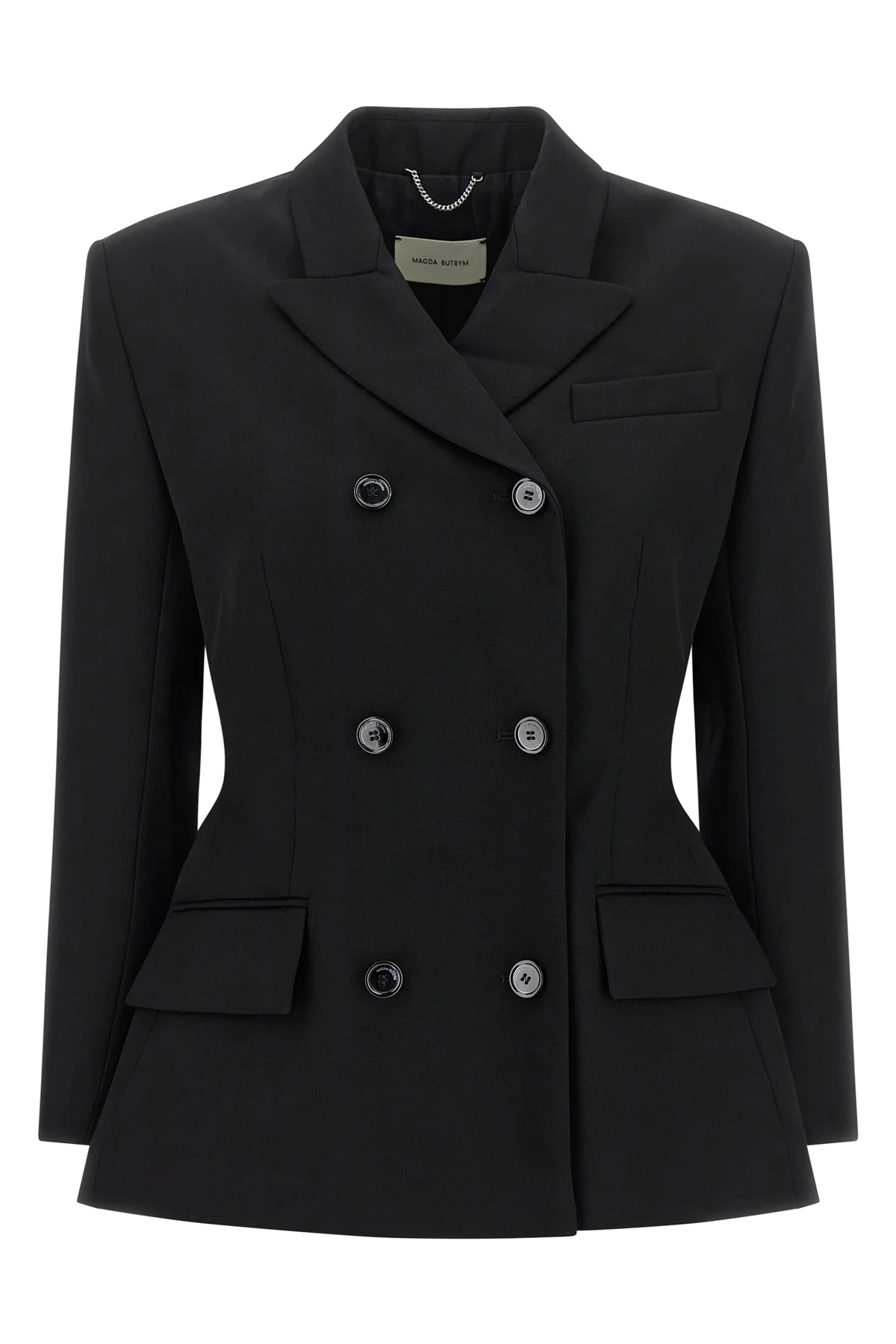 the magda butrym 01 blazer redefines the codes of contemporary tailoring throu