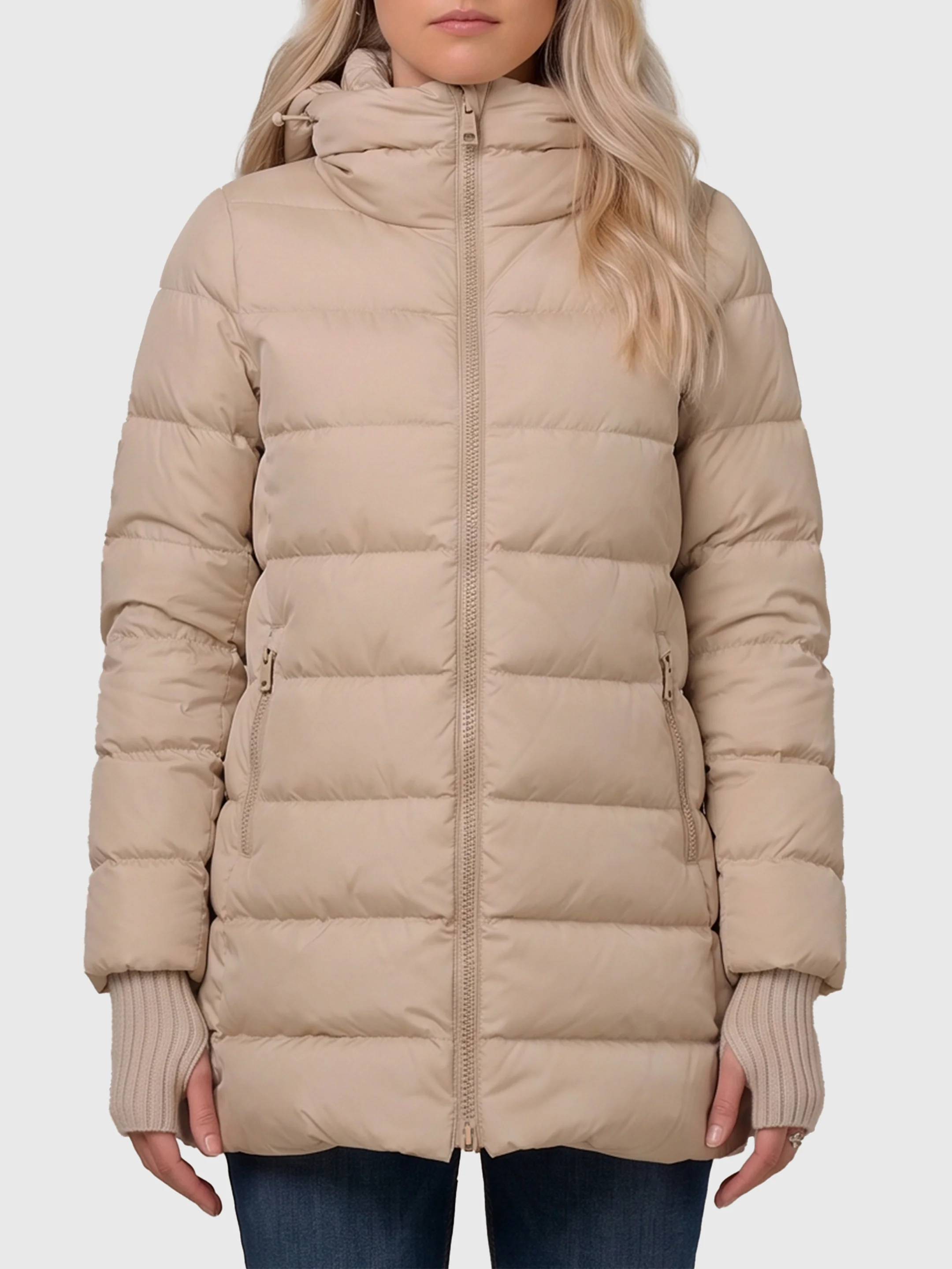 HERNO 40 2-layer nylon puffer jacket