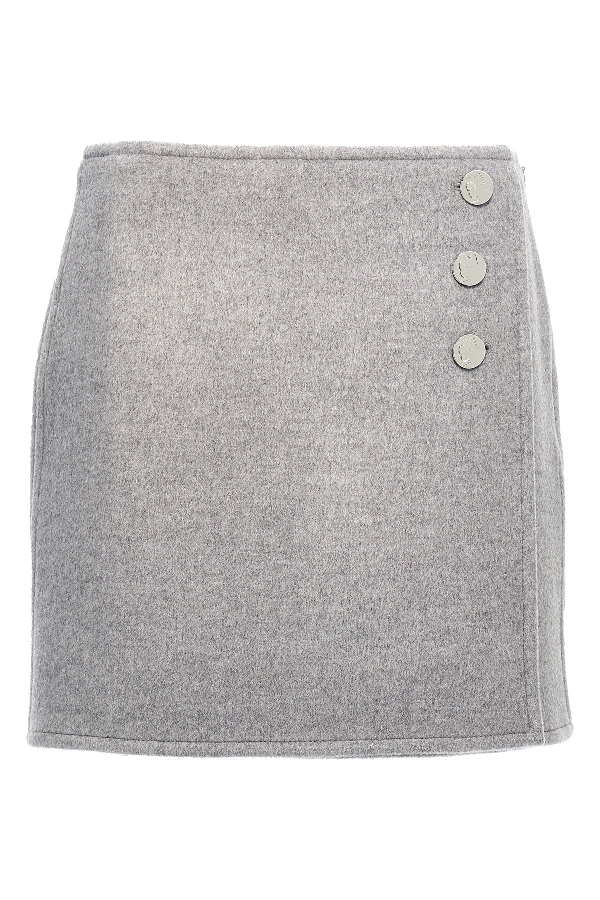 TORY BURCH 4 t monogram wool cloth skirt