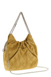 hobo mini fleming suede shoulder bag