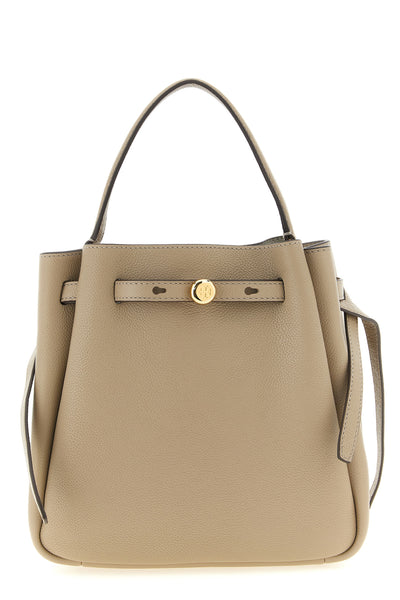 romy bucket bag in fine hammered leather