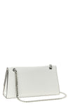kira turnlock shoulder bag in shiny effect leather