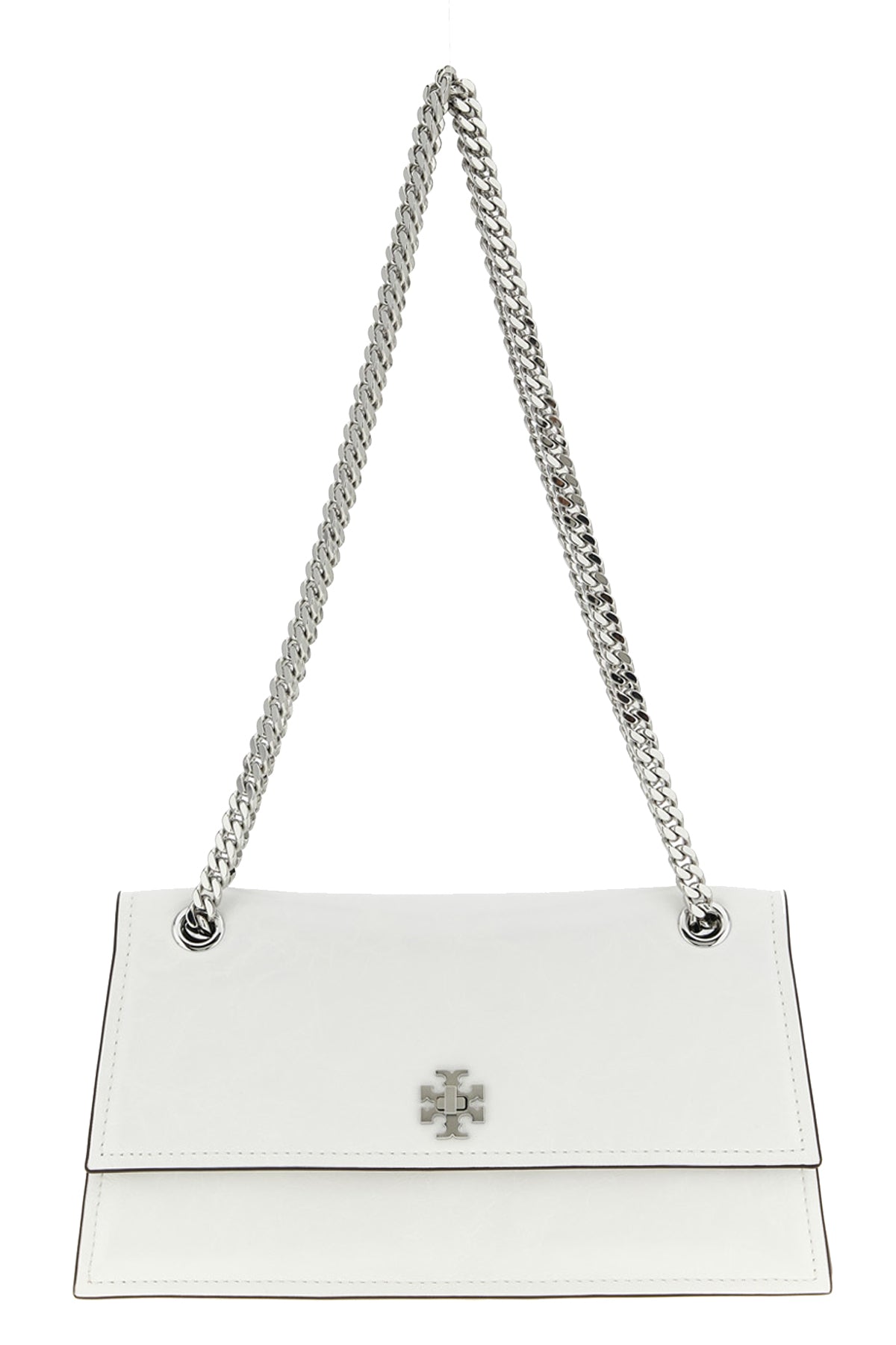 TORY BURCH OS kira turnlock shoulder bag in shiny effect leather