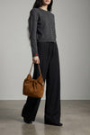 cardigan in cashmere and silk blend