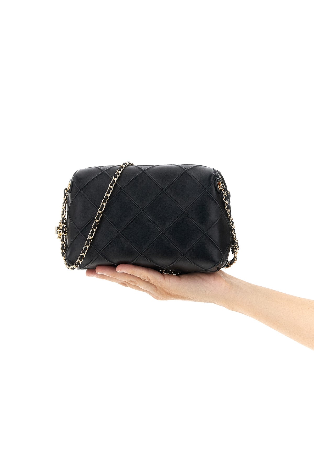 TORY BURCH OS small leather fleming crossbody bag